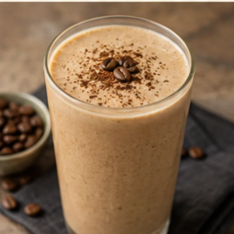 Shake proteico de café